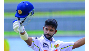 Centurion Dinusha’s dogged effort helps SL draw second Test; India win series 1-0