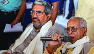 Champat Rai, Anil Mishra resign