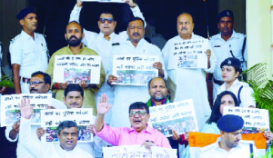 Chaos in Bihar Assembly over student protests, police action in Patna