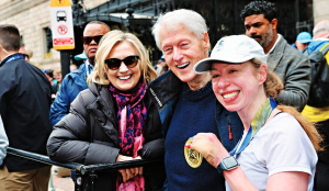 Chelsea Clinton completes Boston Marathon