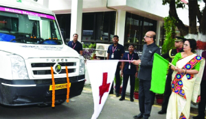 Chhattisgarh Governor flags off 6 REC-supported mobile medical units worth Rs 7.21 cr