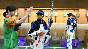 China's Wang Zifei sets qualification record as India take silver at Asiad