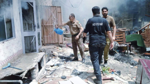 Church ransacked in Pakistan, suspect arrested