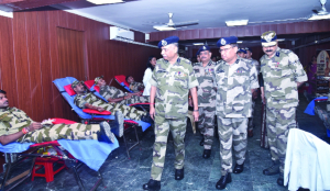 CISF holds blood donation drive at NHCC Hospital in Mahipalpur