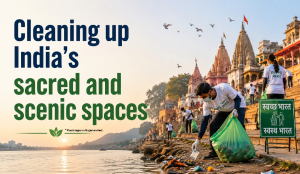 Cleaning up India’s sacred and scenic spaces
