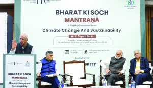 Climate crisis is not a technical problem, it is a collapse of values: Shyam Saran