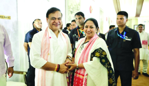CM congratulates Himanta Biswa Sarma on second term as Assam CM