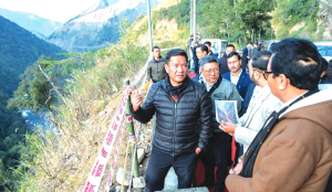 CM Khandu reviews hydropower projects in Dibang Valley