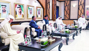 CM Mohan Yadav meets UAE economy minister in Dubai