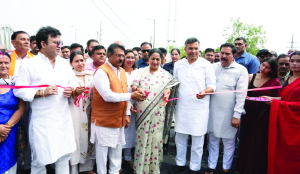 CM Rekha inaugurates two new slip road bridges in East Delhi