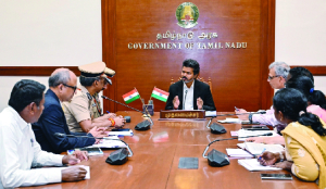 CM Vijay chairs first law and order review