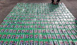Cocaine haul with Haaland stickers seized in Ecuador near Colombia border