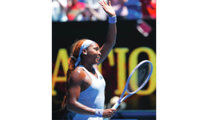 Coco Gauff advances to second round at Australian Open