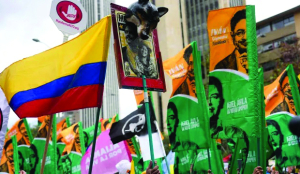 Colombians vote in presidential runoff, electorate divided