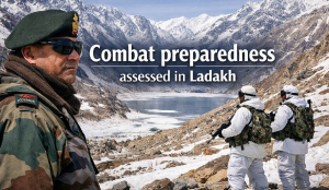 Combat preparedness assessed in Ladakh
