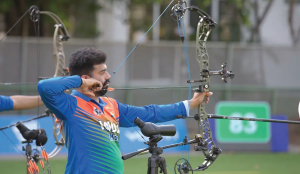 Compound archers dominate with mixed team gold, clean sweep in men’s individual