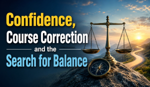Confidence, Course Correction and the Search for Balance