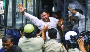 Congess, BJP hold protests, counter-protests over NEET paper leak in Karnataka