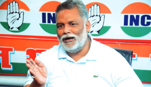Congress burns Nitish’s effigy over Pappu Yadav’s arrest