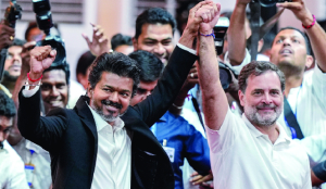 Congress claims Instagram blocked Rahul Gandhi’s reel, photo post featuring Vijay due to MeitY rules