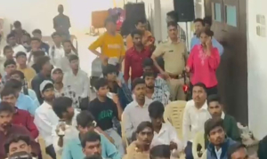 Congress claims tribal students held at Mumbai HQ; police deny