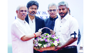 Congress joins TVK Govt, Vijay expands Cabinet by inducting 23 more ministers
