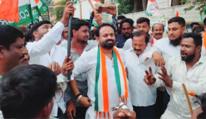 Congress leader booked for threatening municipal officer