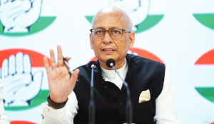Congress leader Singhvi slams rejection of motion against CEC