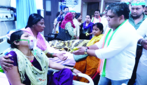 Congress marks Rajiv Gandhi’s birth anniversary with hospital visits, aid to slum children