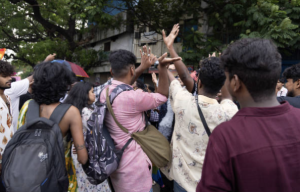 Congress MP Varsha Gaikwad detained during protest outside IIT Bombay over Sahil Wakode's death