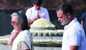 Congress pay tribute to Rajiv Gandhi on death anniversary