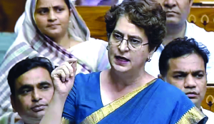 Congress wants to spread negativity around Hindu dharma: BJP on Priyanka’s gau mutra expert remark