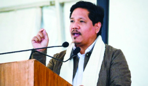 Conrad seeks Rajnath’s help for airport expansion in Meghalaya