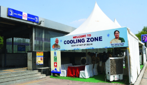 Cooling zone near Jama Masjid set up under heat-wave action plan