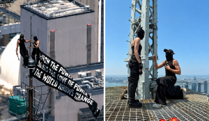 Couple faces multiple charges after climbing Empire State building for proposal