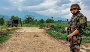 CRPF Jawan hurt in Manipur gunfight, houses torched in Senapati