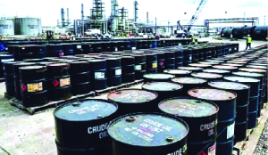 Crude oil futures ease 2% to Rs 8,876/barrel on profit-booking