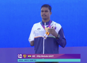 CWG gold medallist para athlete Dilip Gavit aims to set world records in 100m & 400m