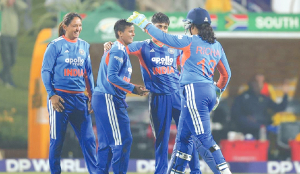 Deepti grabs maiden T20I fifer to carry India to 14-run over SA