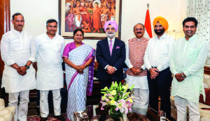 Delhi Cabinet meets LG Sandhu, discusses Govt initiatives