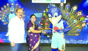 Delhi CM Rekha unveils Mayur mascot
