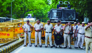 Delhi Police cancels leaves of all personnel amid Jantar Mantar protest