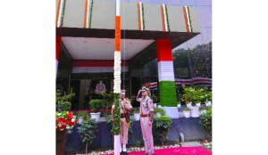 Delhi Police Headquarters marks 80th I-Day with flag hoisting