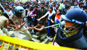 Delhi Police refute claims of gunshot injury to woman protester