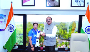 Delhi sports minister meets Mirabai Chanu, seeks her help to build sports centres of excellence