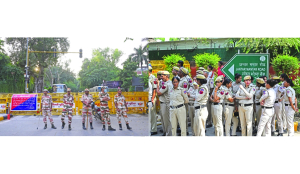 Delhi turns into fortress