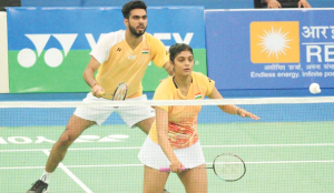 Dhruv-Tanisha pair wins on mixed day at Badminton Asia Championships