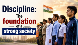 Discipline: The foundation of a strong society