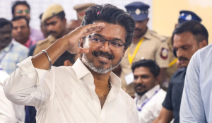 DMK holds statewide agitation condemning CM Vijay's remarks against party stalwarts
