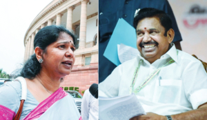 DMK slams Palaniswami over remarks on Kanimozhi